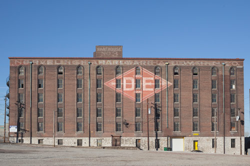 Brick building