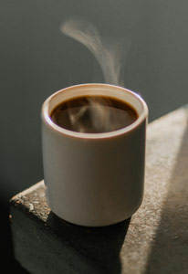 hot coffee